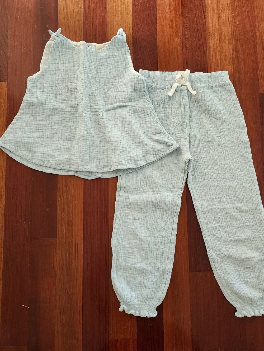 Vignette Girls Clover Top & Isabella Pant | Light Blue | Size 10Y